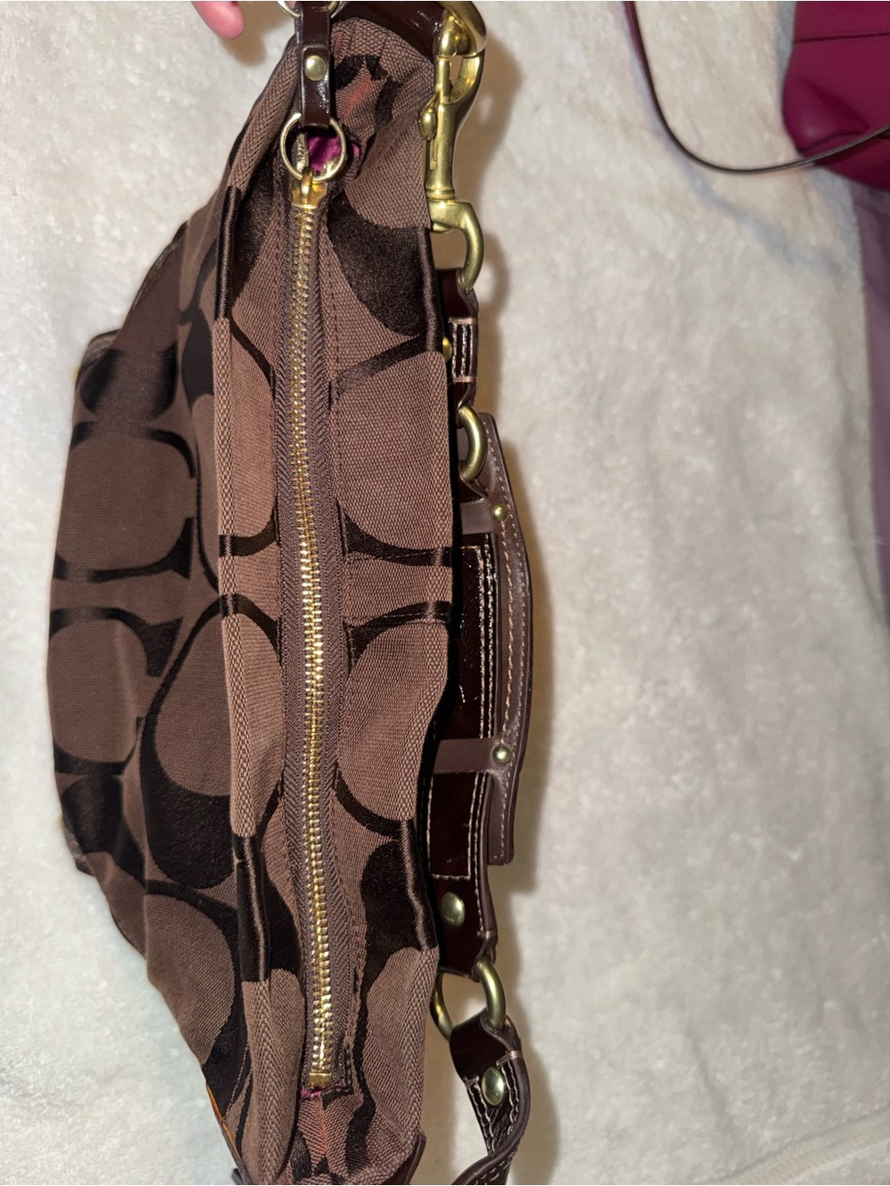 Coach brown Carly hobo bag - Picture 14 of 14